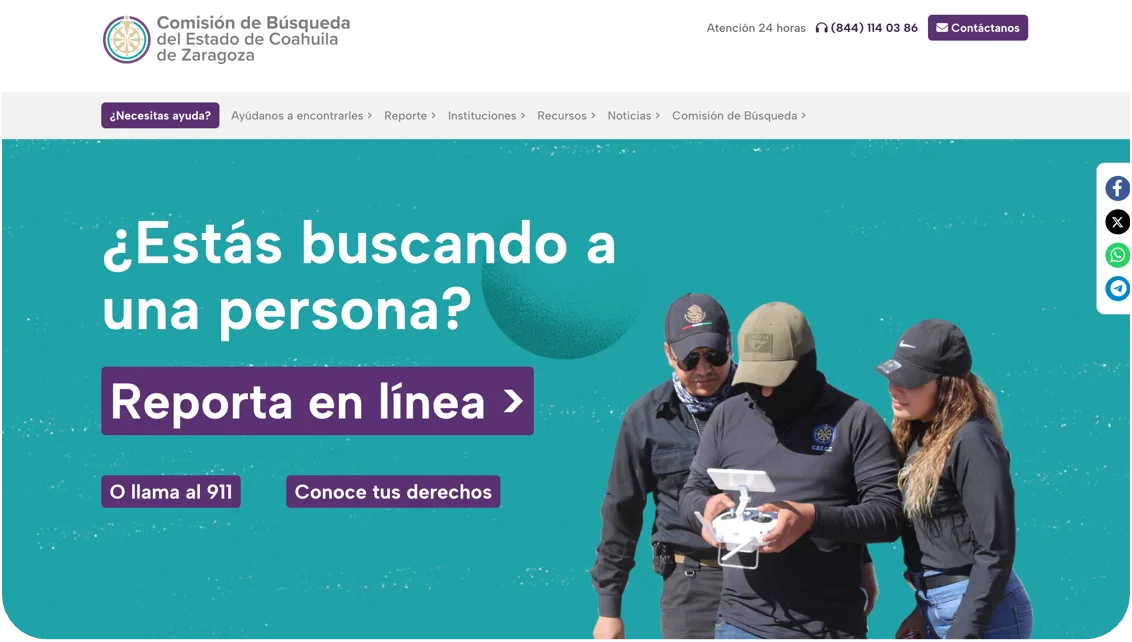 Comisión de Búsqueda del Estado de Coahuila