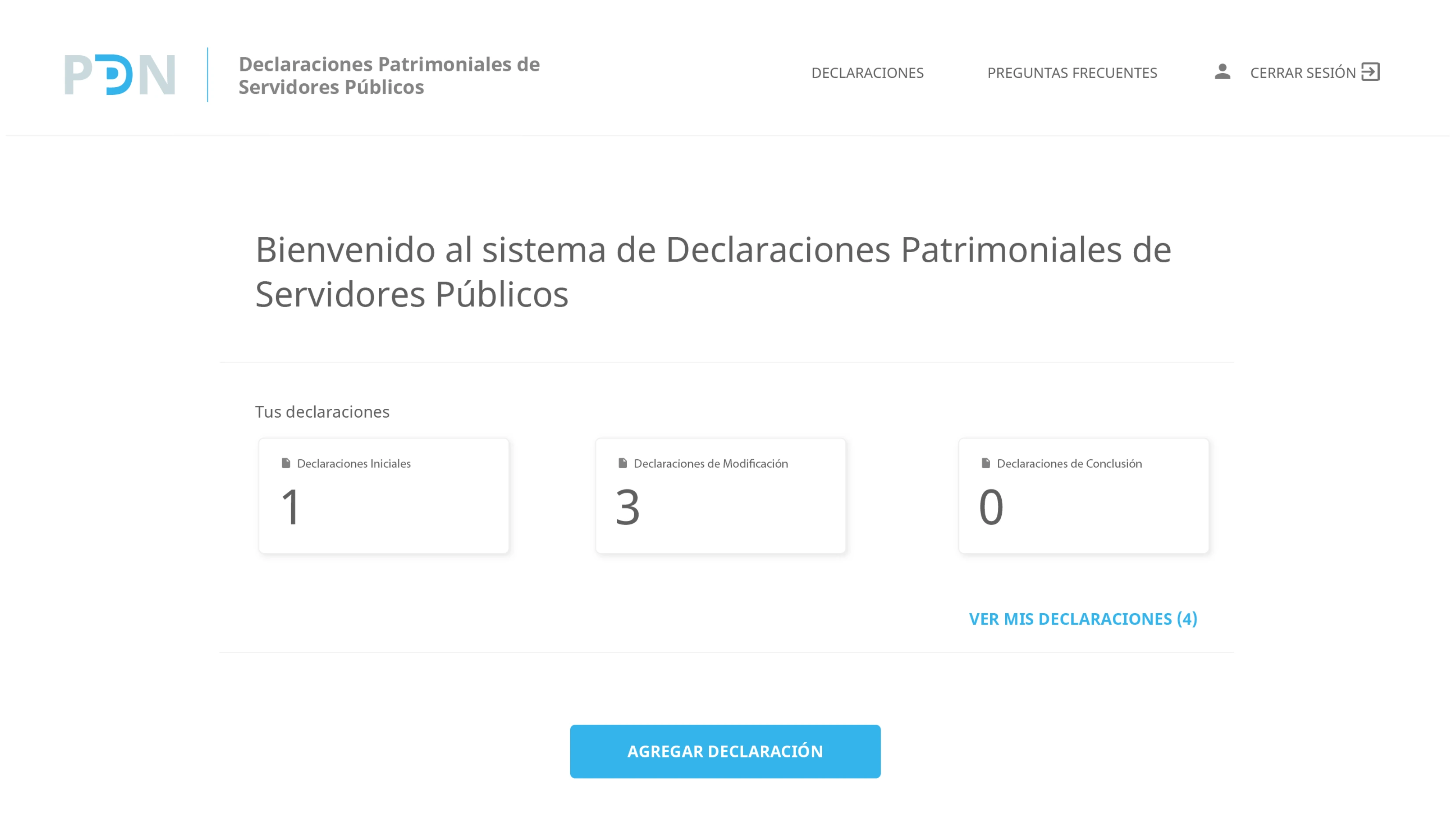 Declaraciones Patrimoniales de Servidores Públicos
